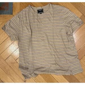Todd Snyder Striped Men's Linen T-Shirt Medium - Made in Portugal